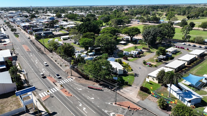 BCCP looking towards Ayr CBD