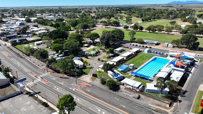 Burdekin Cascades CP next to Burdekin Aquatic Centre and ANZAC Park