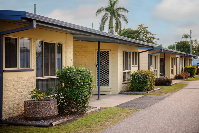 Cabins exterior view