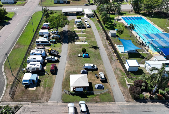 Drone - Home Hill Caravan Park