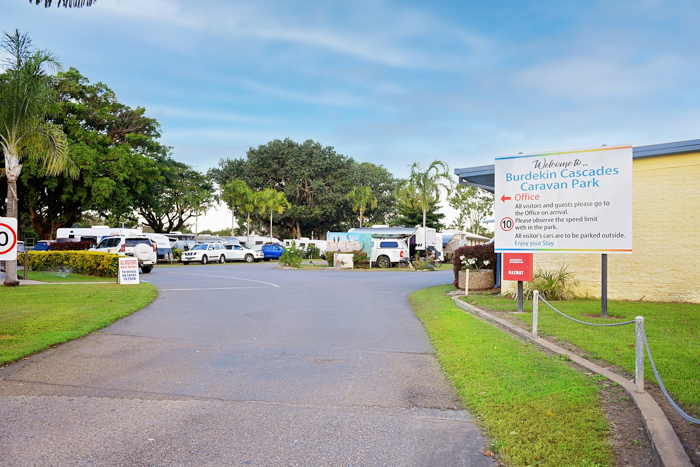 Grounds - Burdekin Cascades Caravan Park - Entry